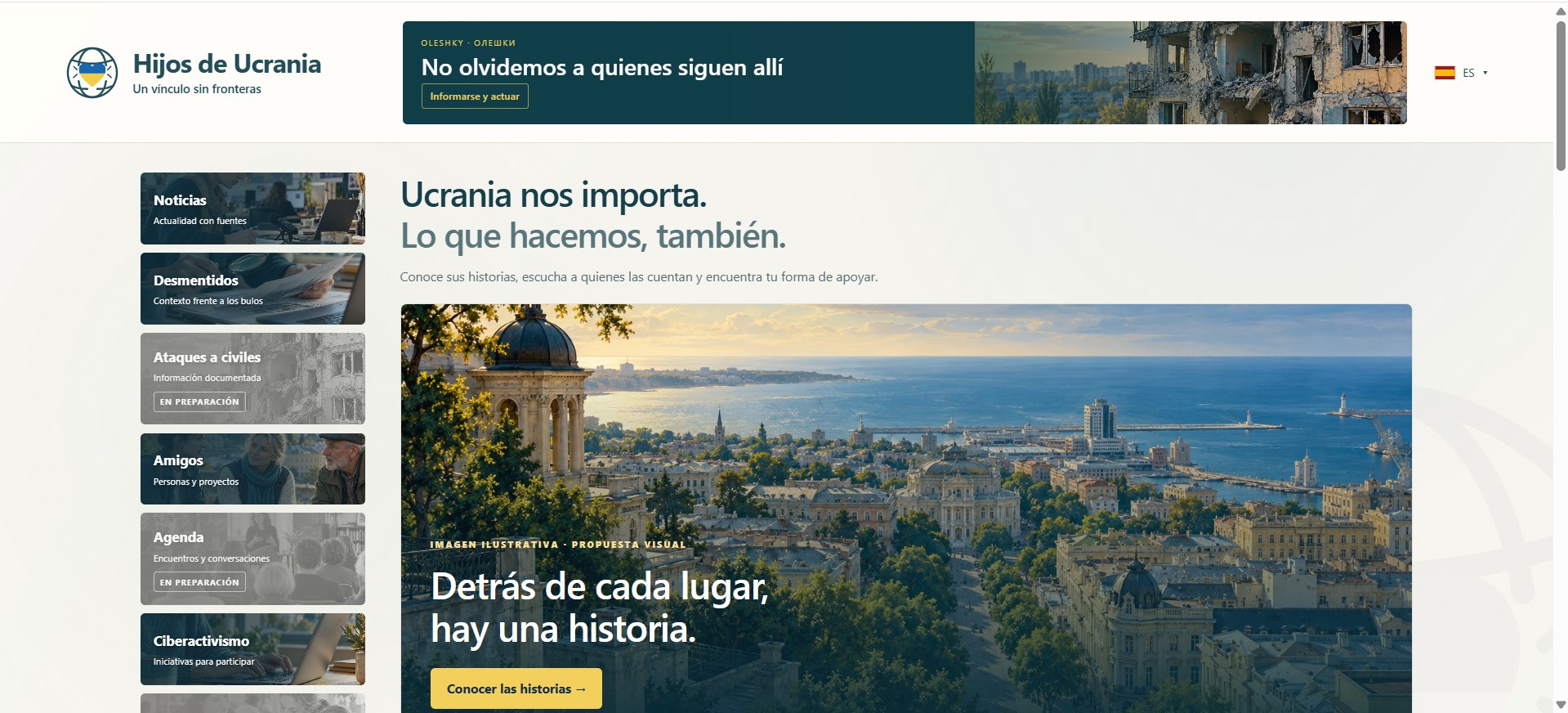 Vista previa real de Hijos de Ucrania